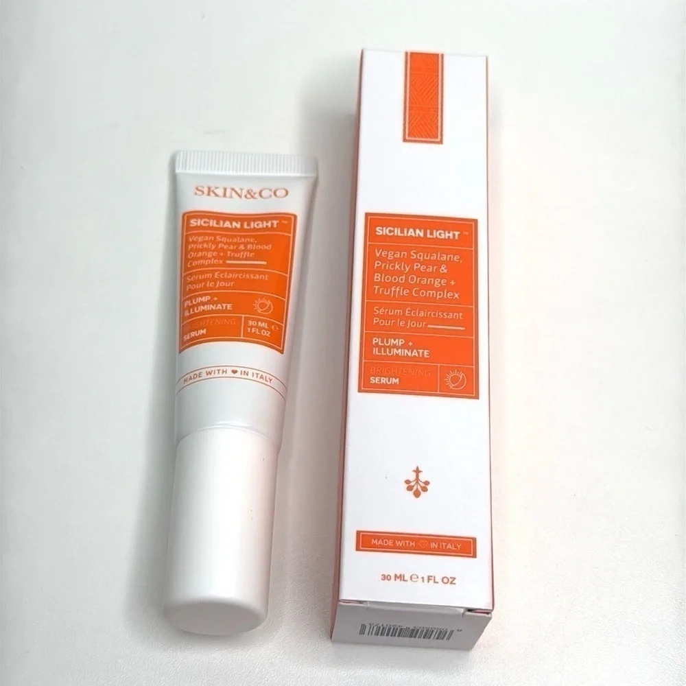 Skin & Co Sicilian Light Brightening Serum Italian Skincare NEW Full Size (1 oz)